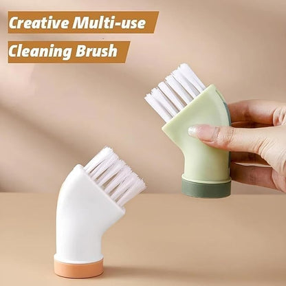 Multi-use Cleaning Brush Assorted Color Bottle Connect - Pack of 2
