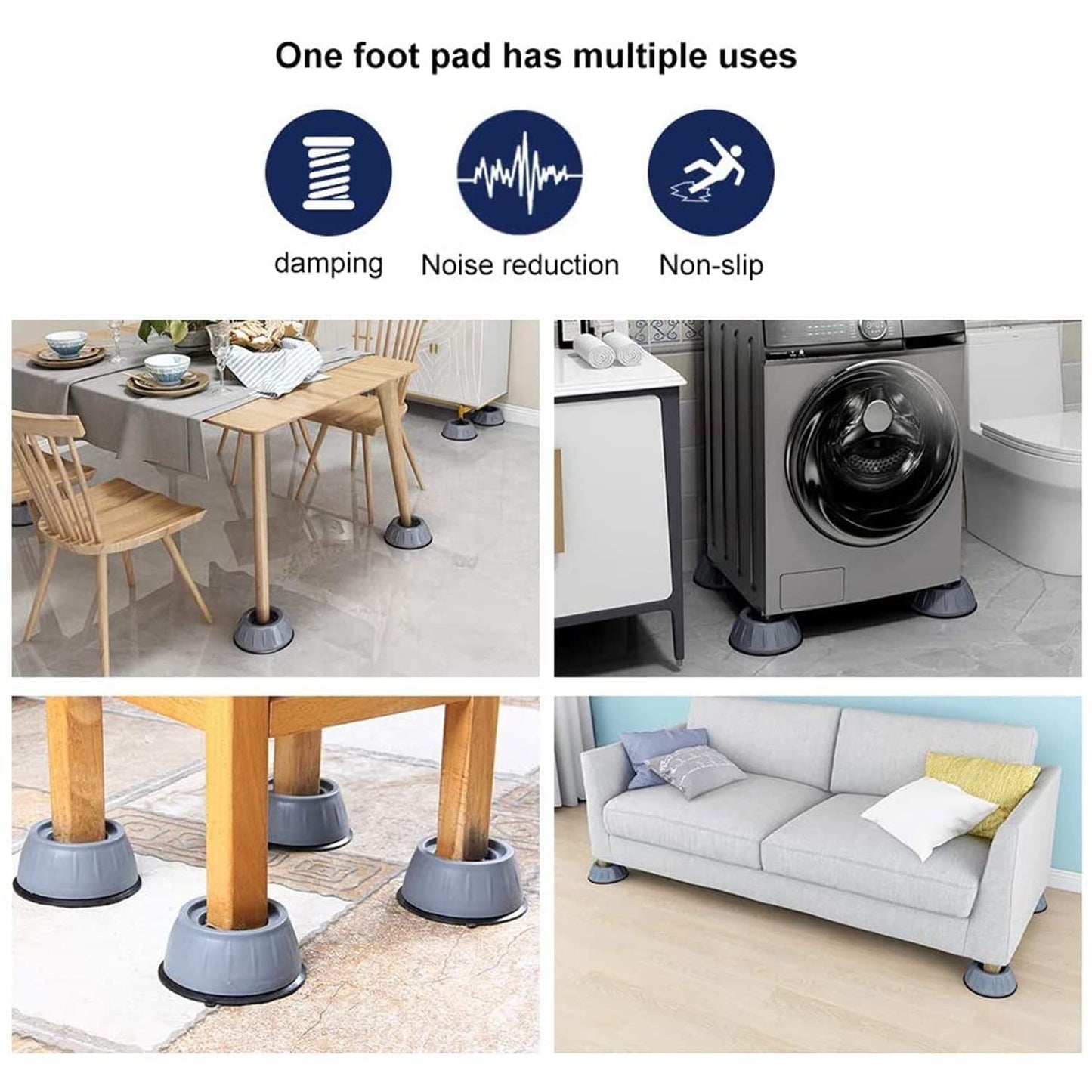 Anti-Vibration Pads for Washing Machine