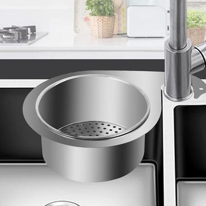 Stainless Steel Swan Drain Basket Sink Strainer