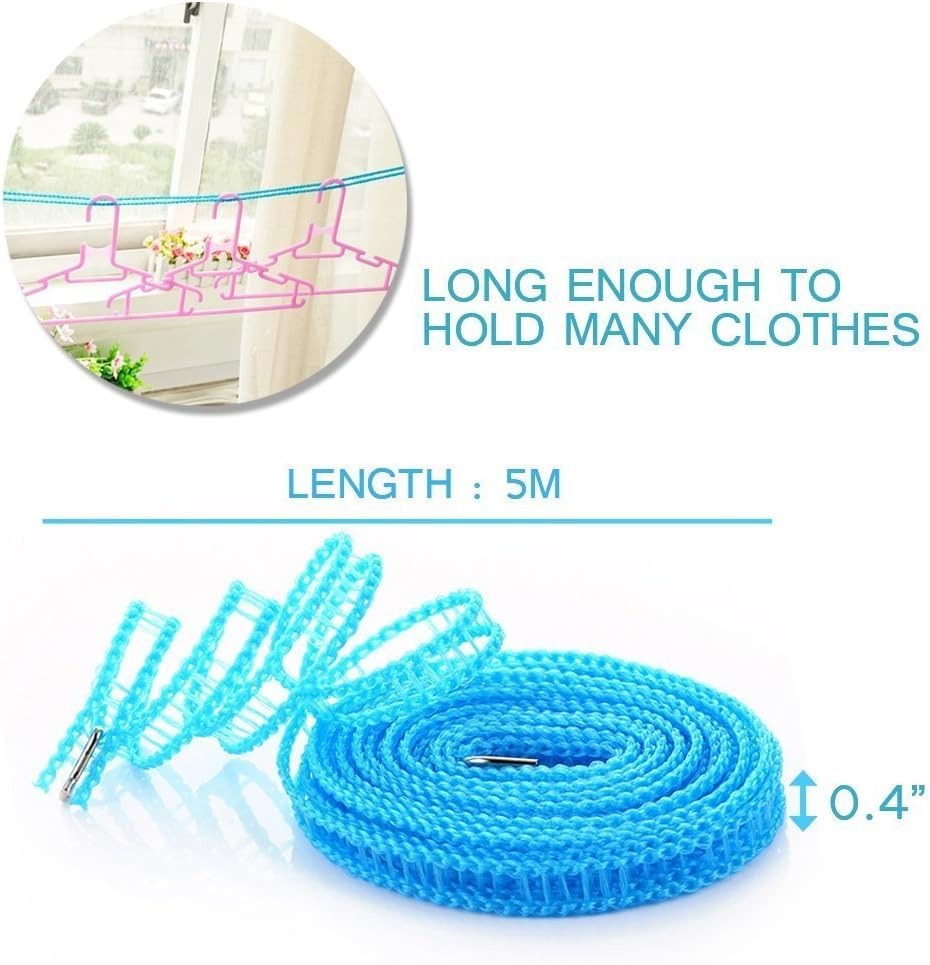 Rope-portable Adjustable Dryer Line Windproof Non-slip