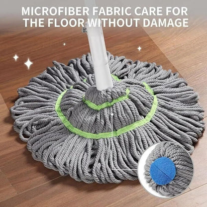 Microfiber Twist Mop for Floor Cleaning, Floor Cleaning Mop