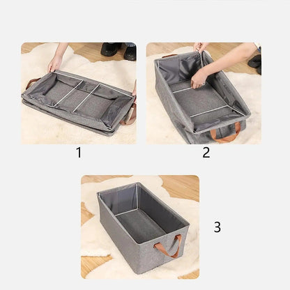 Foldable Cloth Storage Basket - Pack of 1