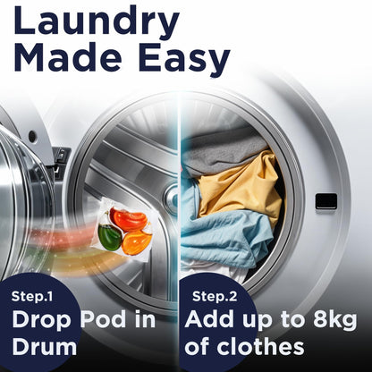 4-in-1 Laundry Detergent Pods - Pack of 30