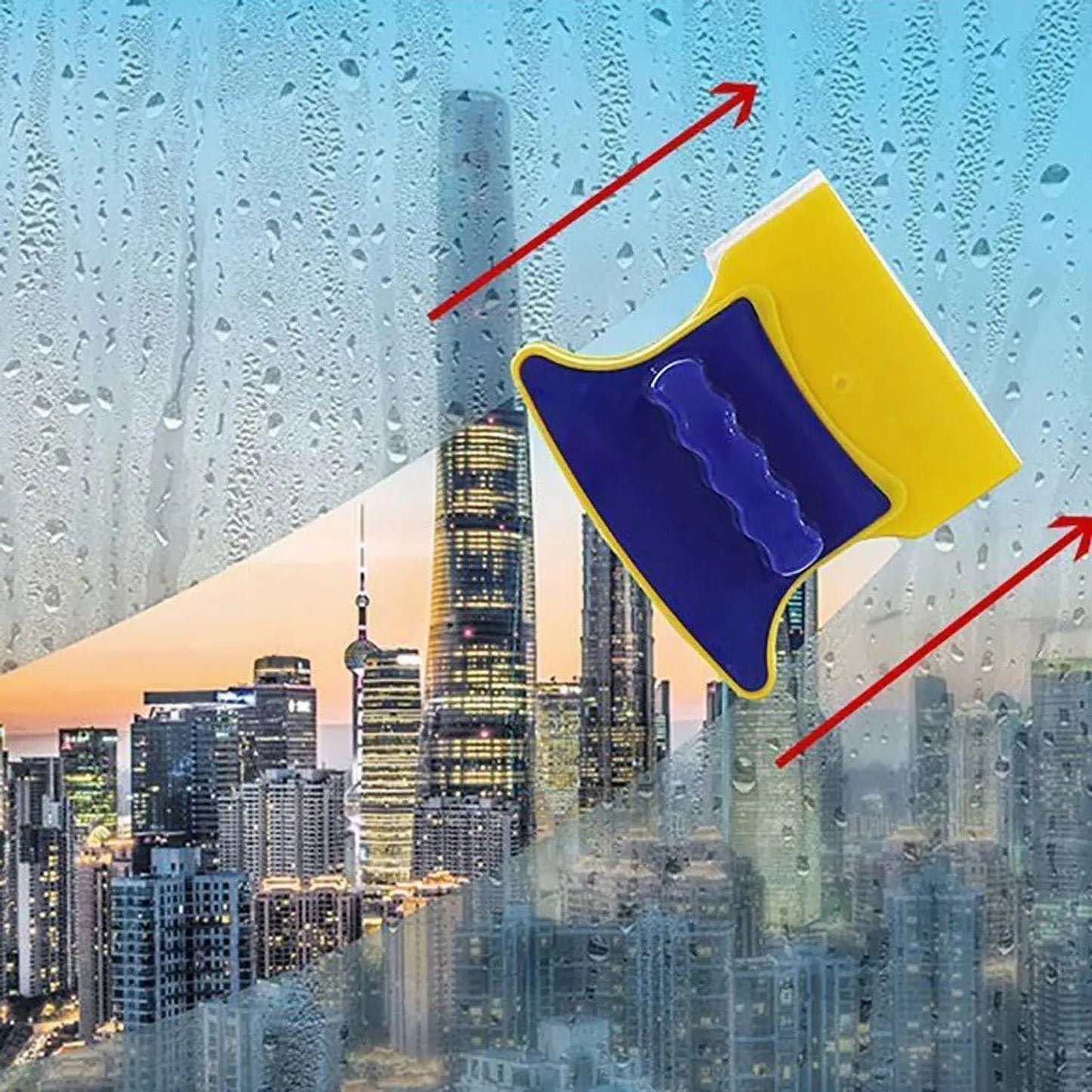 Magnetic Double-sided Window Cleaner Washing Equipment