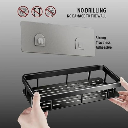 Adhesive Bathroom Shelf for Wall - Pack of 2