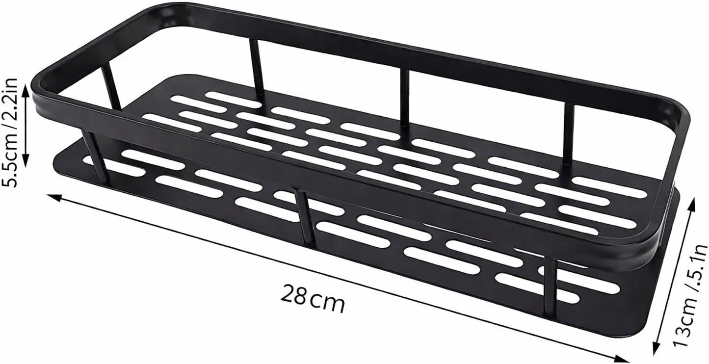 Adhesive Bathroom Shelf for Wall - Pack of 2