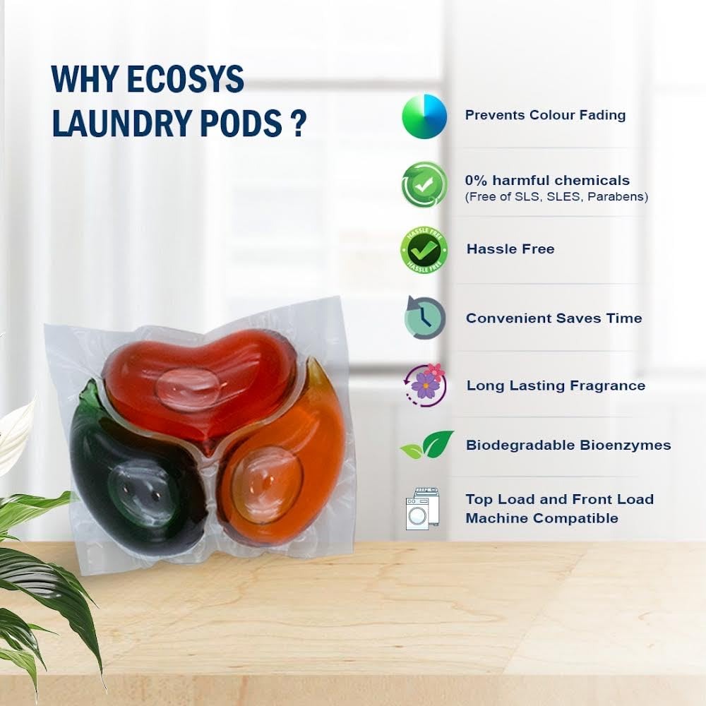 4-in-1 Laundry Detergent Pods - Pack of 100