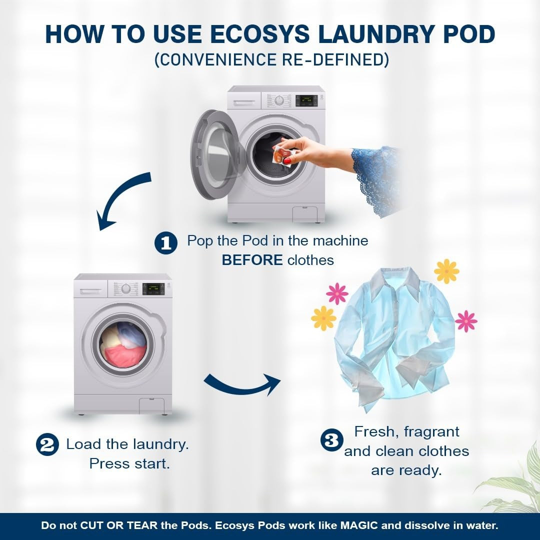 4-in-1 Laundry Detergent Pods - Pack of 30