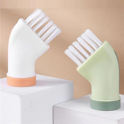 Multi-use Cleaning Brush Assorted Color Bottle Connect - Pack of 2