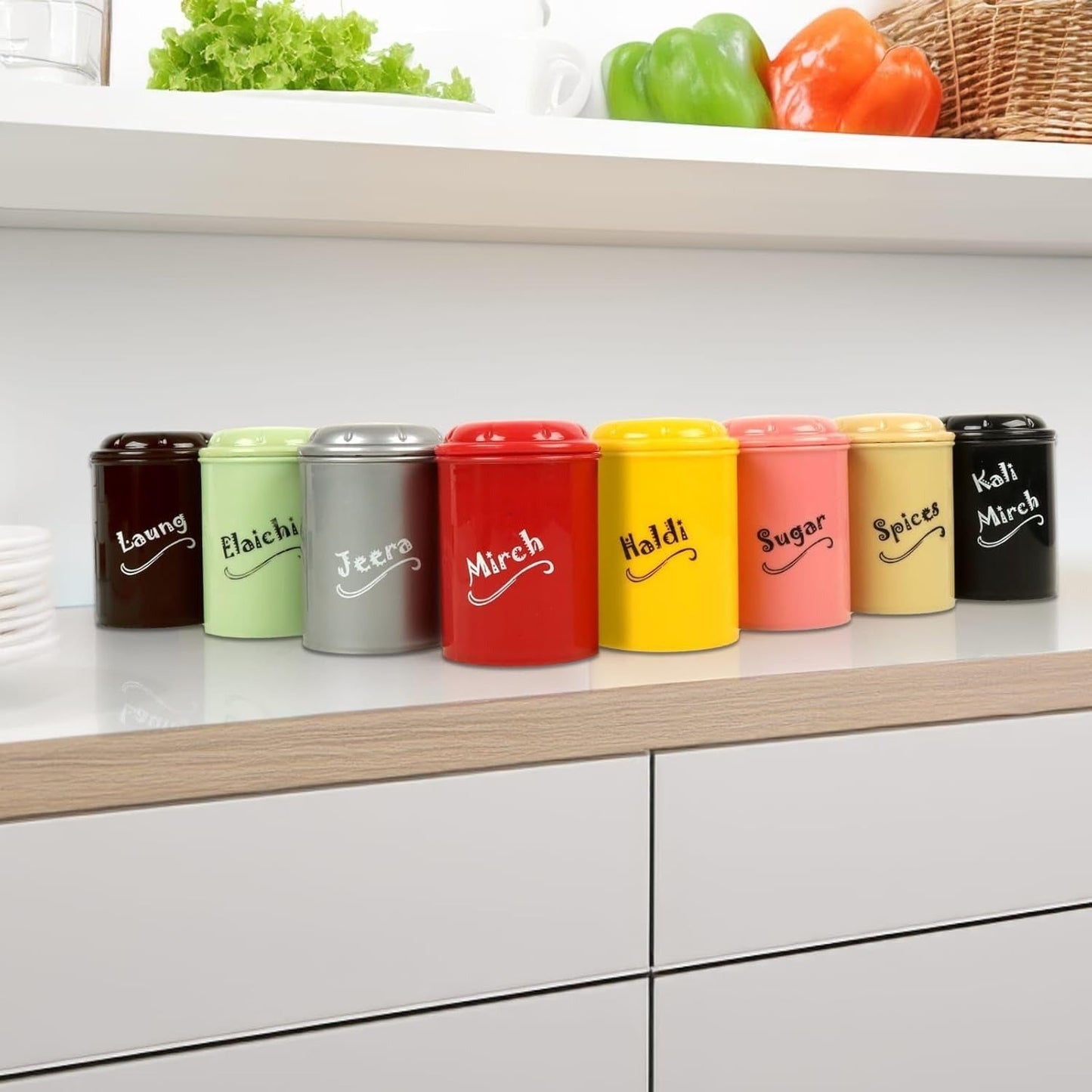 Home Small Airtight Unbreakable Container Boxes 250ML - Pack of 8
