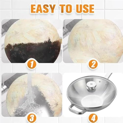 Powerful Burnt Residue Remover Paste for Cookware - Pack of 2