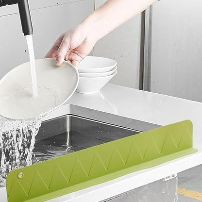 Kitchen Silicone Sink Splash Guard Mat - Pack of 2