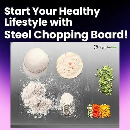 Stainless Steel Chopping Board for Kitchen