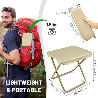Handbag Folding Stool, Zipper Bag