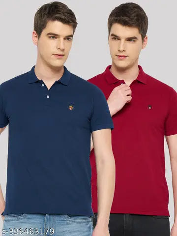 Men's T-Shirts - Pack of 2 (Assorted Colors)