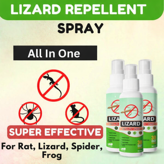 Organic Lizard Repellent Spray - Buy 1 Get 2 Free