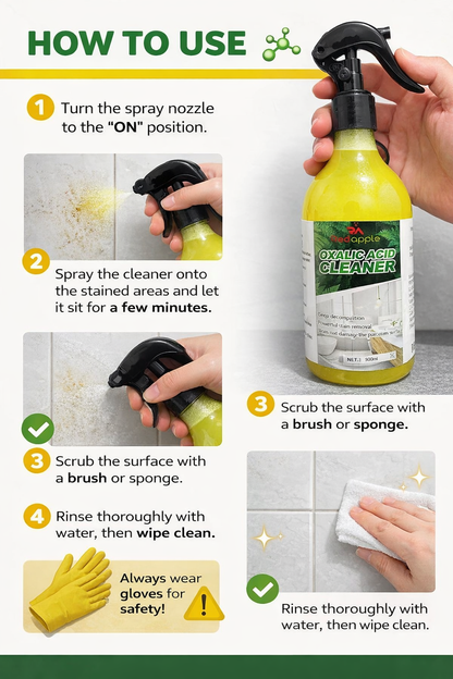 Powerful Oxalic Acid Cleaner bottle (Buy1 Get 1 free)