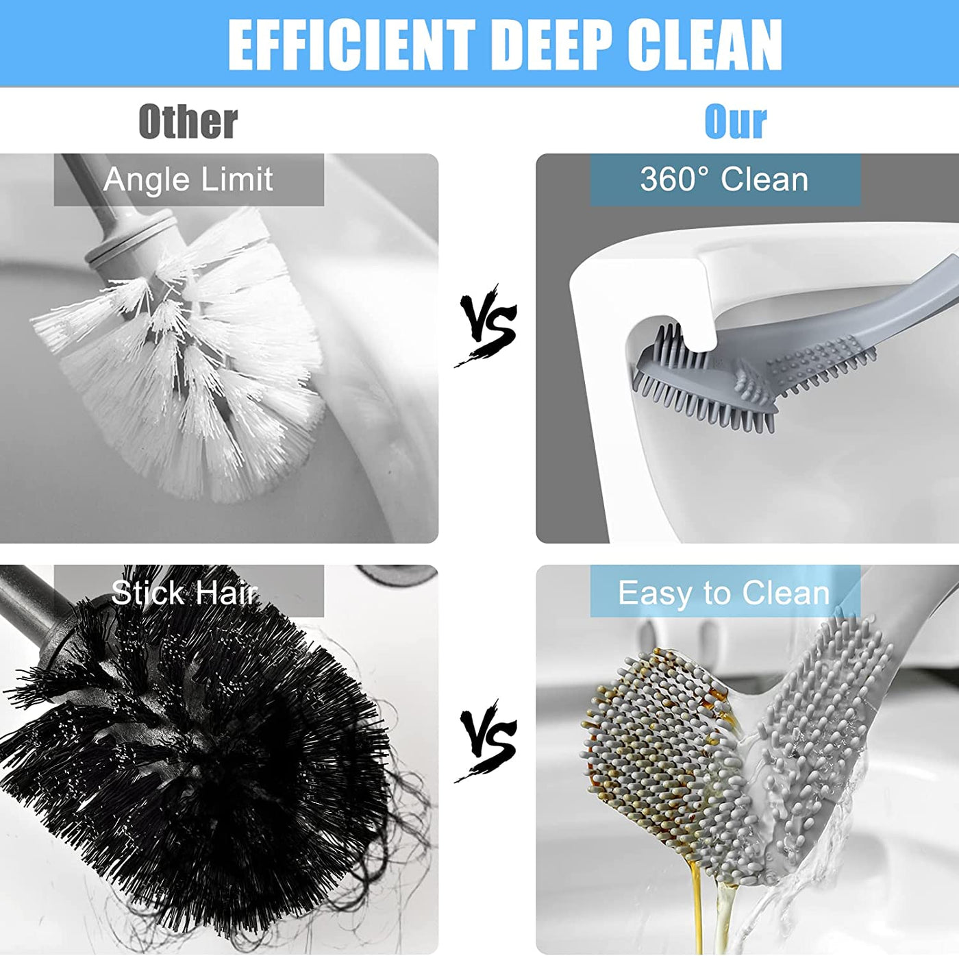 Golf Head Toilet Brush (Buy 1 Get 1 Free)