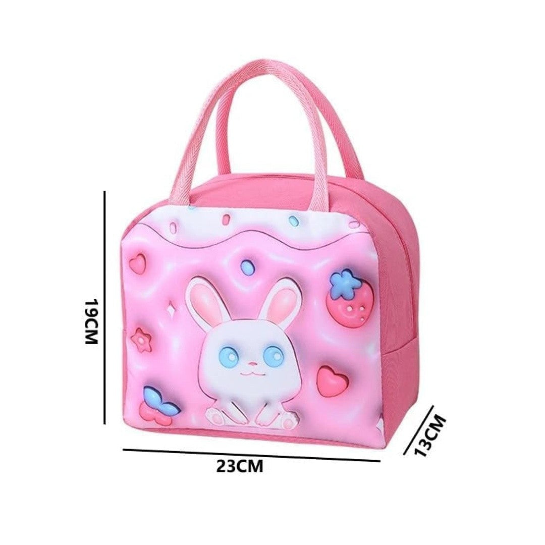 3D Cartoon Lunch Bag For Kids