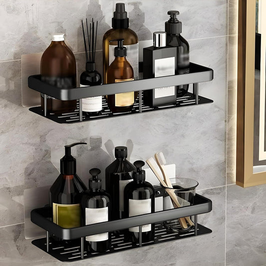 Adhesive Bathroom Shelf for Wall - Pack of 2
