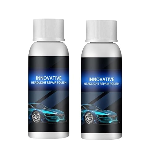Car Headlight Repair Fluid, Scratch Remover (Buy 1 Get 1 Free)