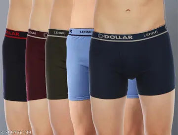 Combed Cotton Men's Briefs & Trunks - Pack of 5