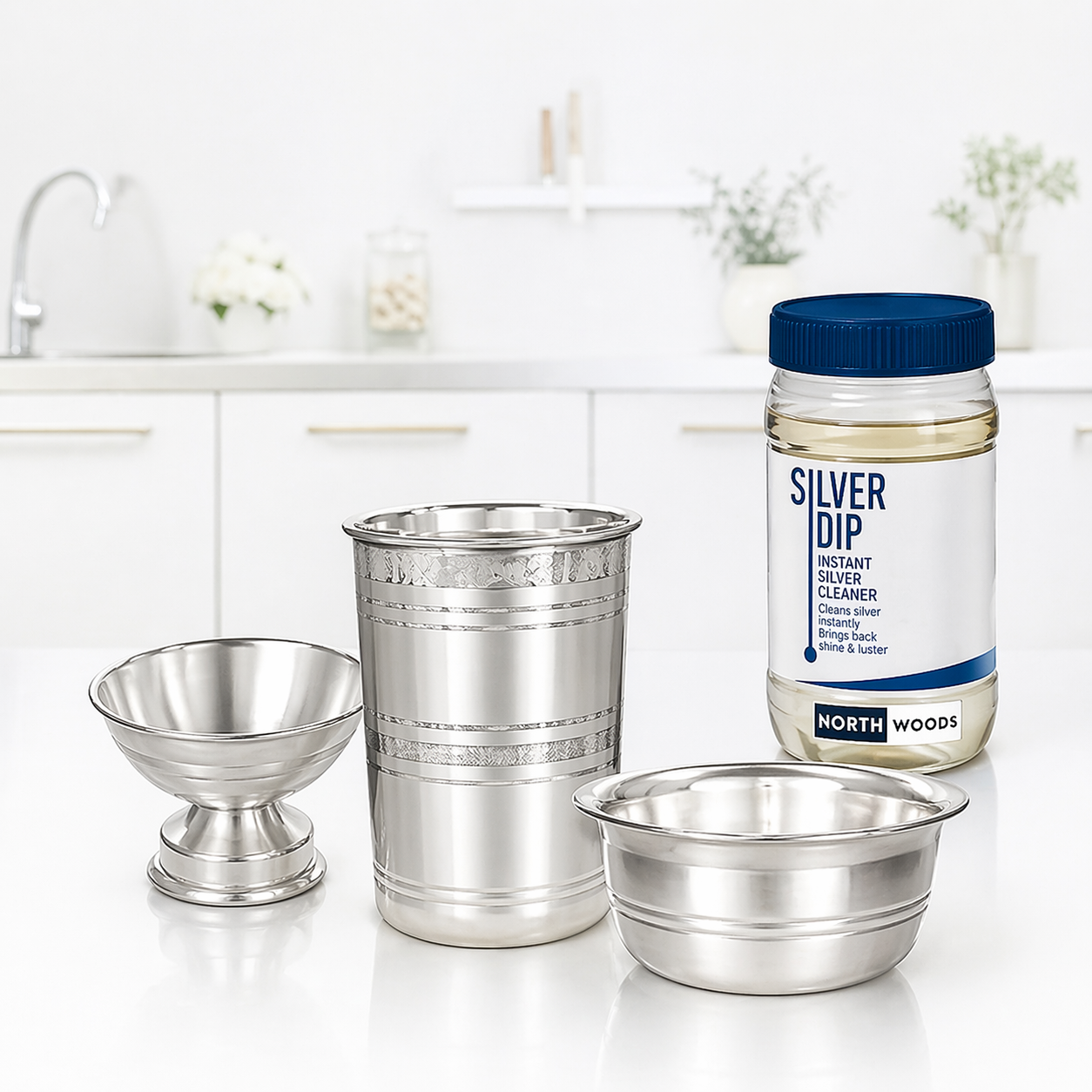 Silver cleaner liquid Silver Dip