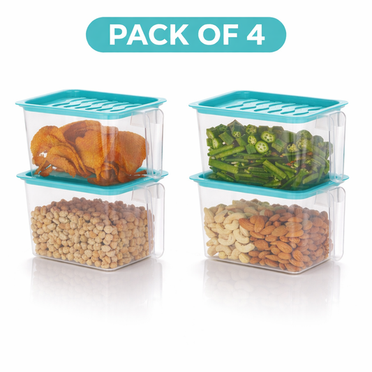 Fridge Storage Containers - Pack of 4