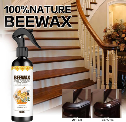 BeeWax Natural Furniture Polish & Cleaner Spray (Buy 1 Get 1 Free)