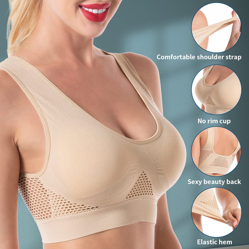 Women’s Multicolor Air Bra Pack of 3 – Free Size Soft & Comfortable Daily Wear Bra