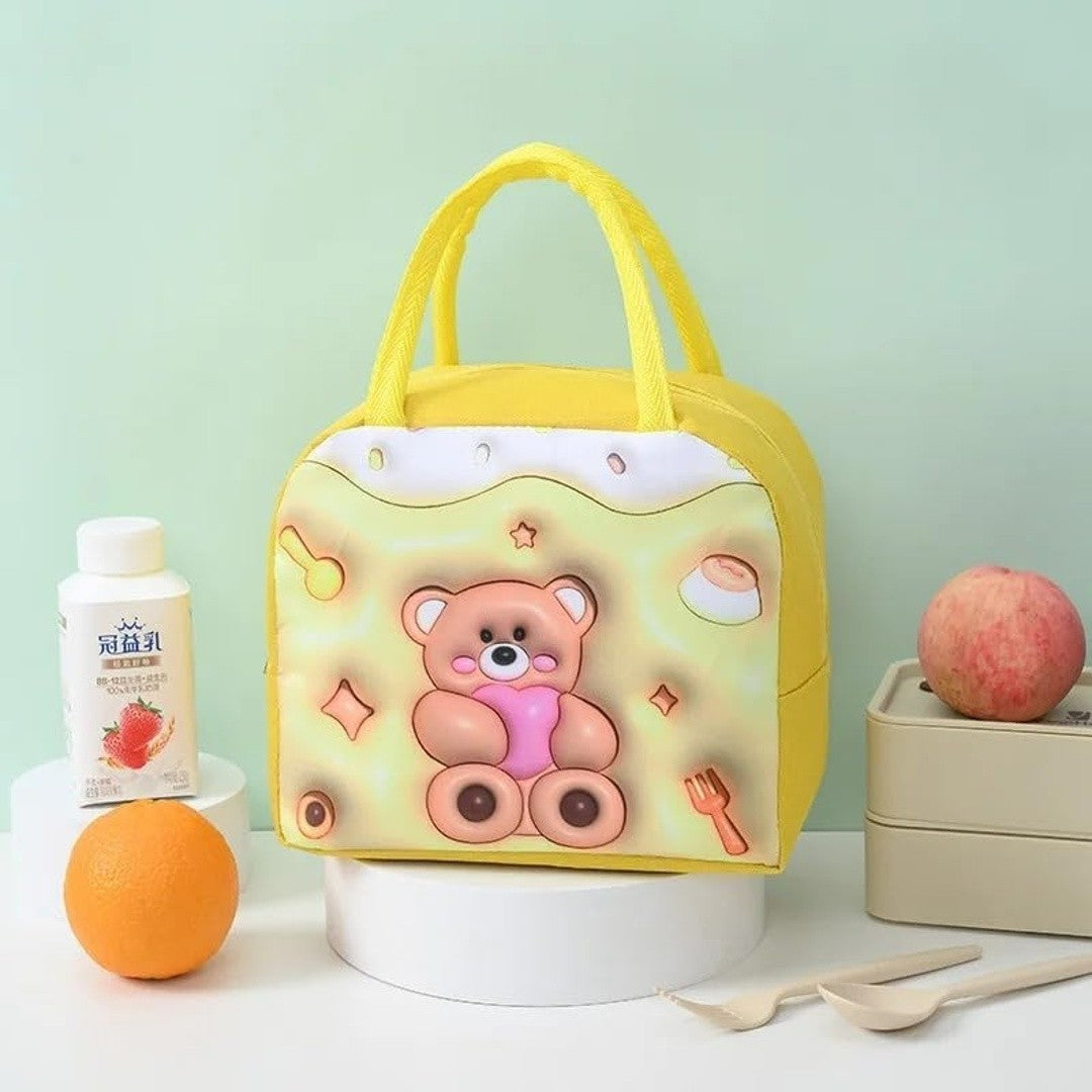 3D Cartoon Lunch Bag For Kids